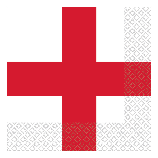 England Flag Luncheon Napkins 16pk