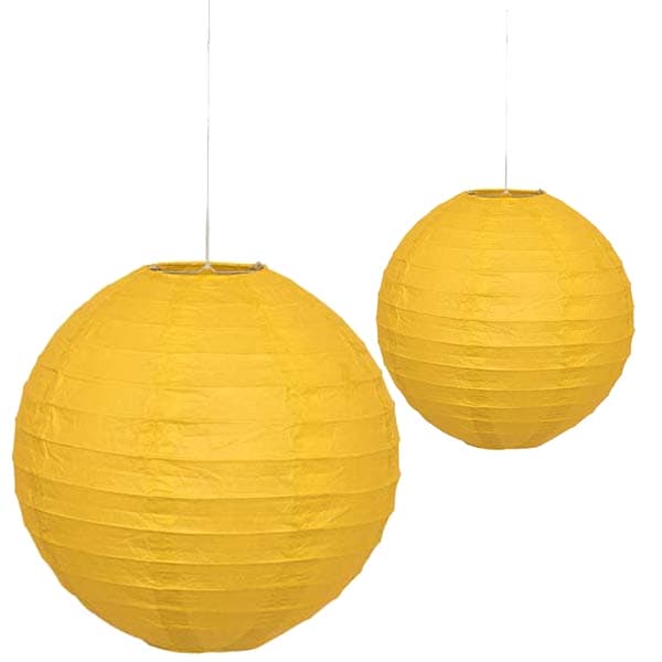 (image for) Yellow Paper Lantern 1pk