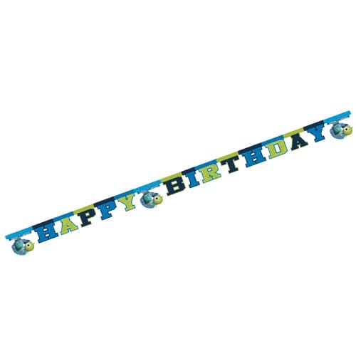 (image for) Monsters University Birthday Letter Banner