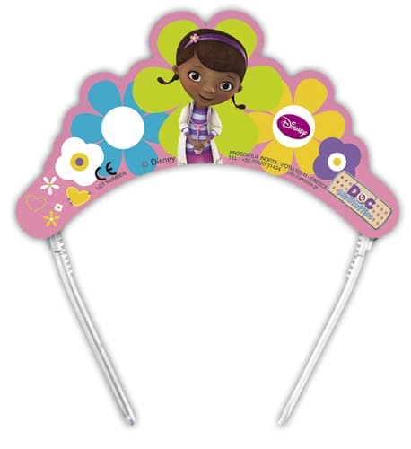 (image for) Doc Mcstuffins Tiaras x6