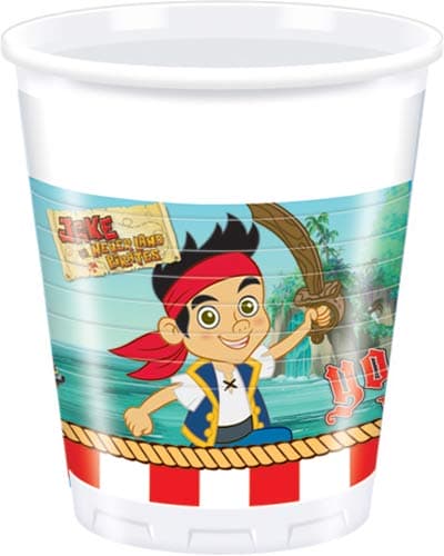 (image for) Jake Yo Ho Plastic Cups x8