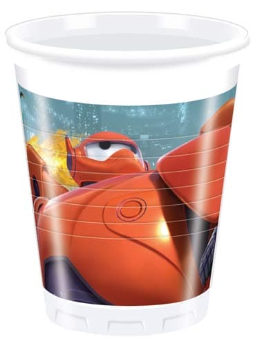 (image for) Big Hero 6 Plastic Cups x8