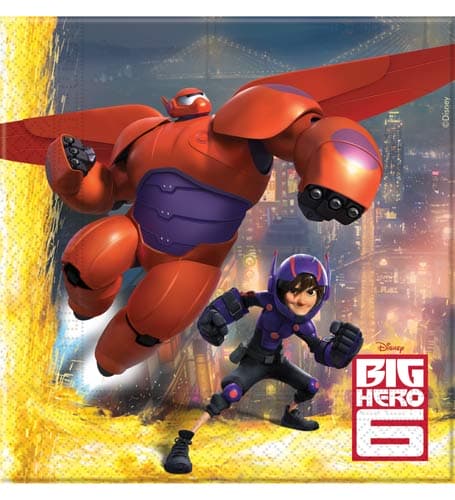 (image for) Big Hero 6 Lunch Napkins x20