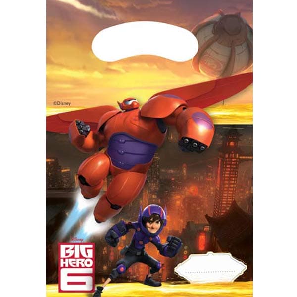 (image for) Big Hero 6 Party Bags 6pk