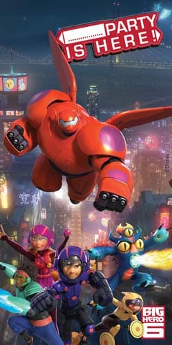 (image for) Big Hero 6 Door Banner x1