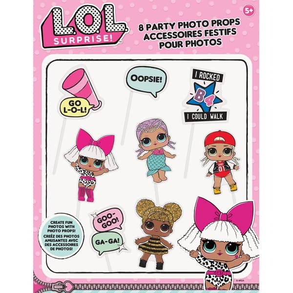 (image for) L.O.L Surprise Photo Props 8pc