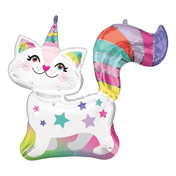 (image for) Caticorn Supershape Balloons