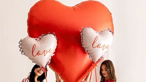 (image for) Valentines Day Foil And Latex Balloons