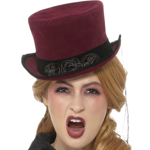 (image for) Deluxe Victorian Vampiress Hat