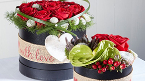 Valentines Hat, Envelope Boxes & Living Vases