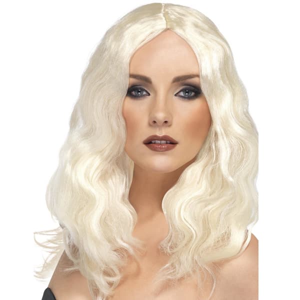 Platinum Blonde Superstar Wigs sm42289 7.02 Go International UK