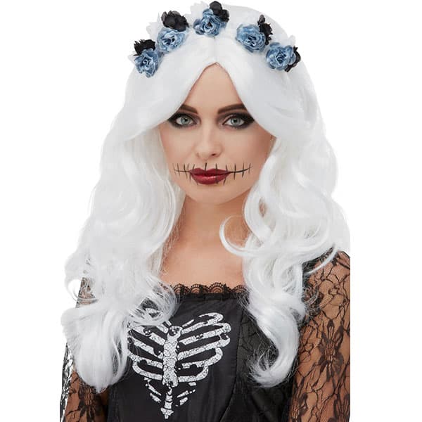 (image for) Day Of The Dead White Wigs