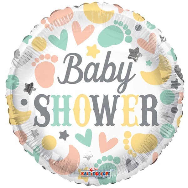 (image for) 18" Baby Shower Elements Foil Balloons