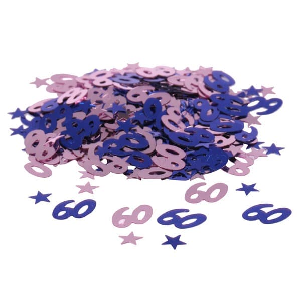 (image for) Blue And Silver 60 Metallic Confetti