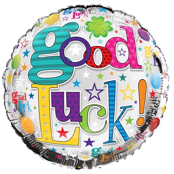 18 Good Luck! Foil Balloons sefb1174 - £1.05 | GO ...