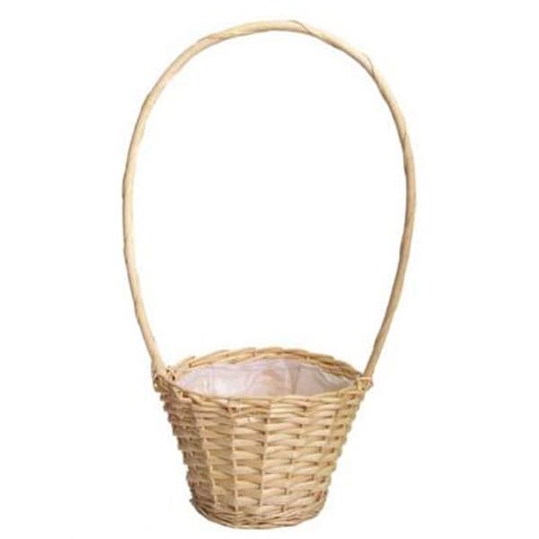 (image for) Emma White Willow Basket