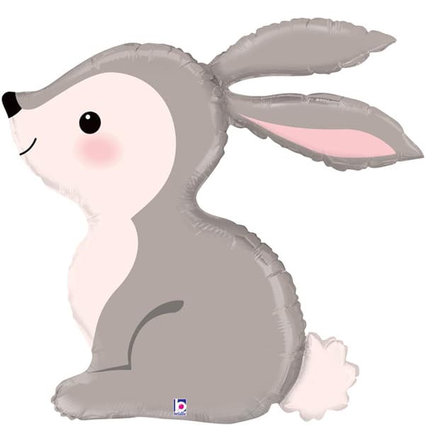 (image for) Woodland Bunny Supershape Balloons